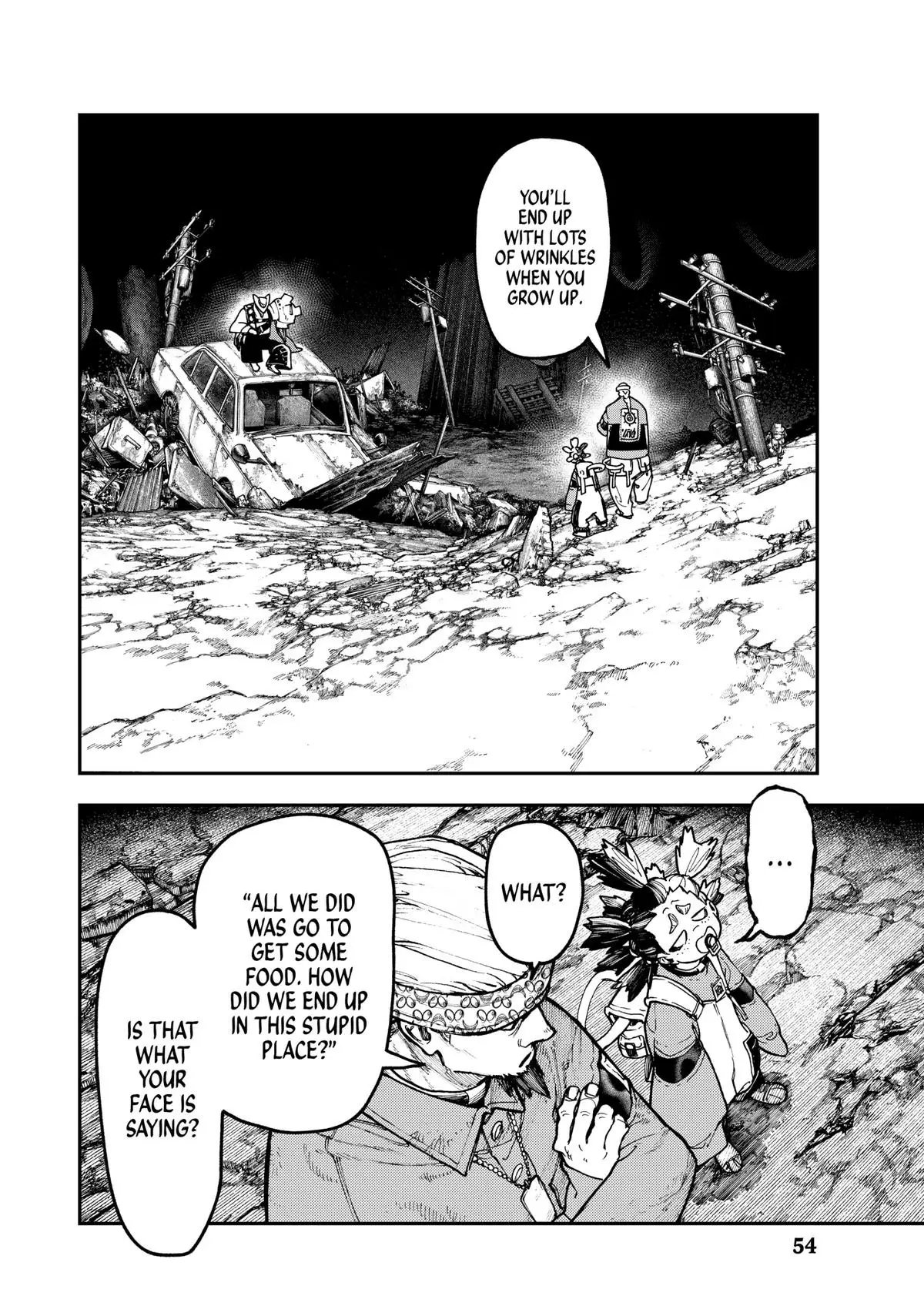 Gachiakuta, Chapter 52