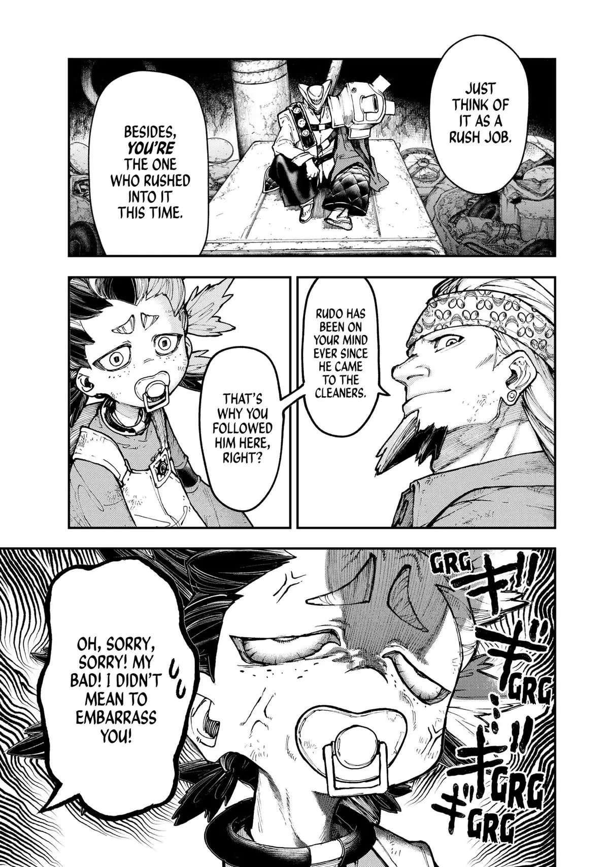 Gachiakuta, Chapter 52