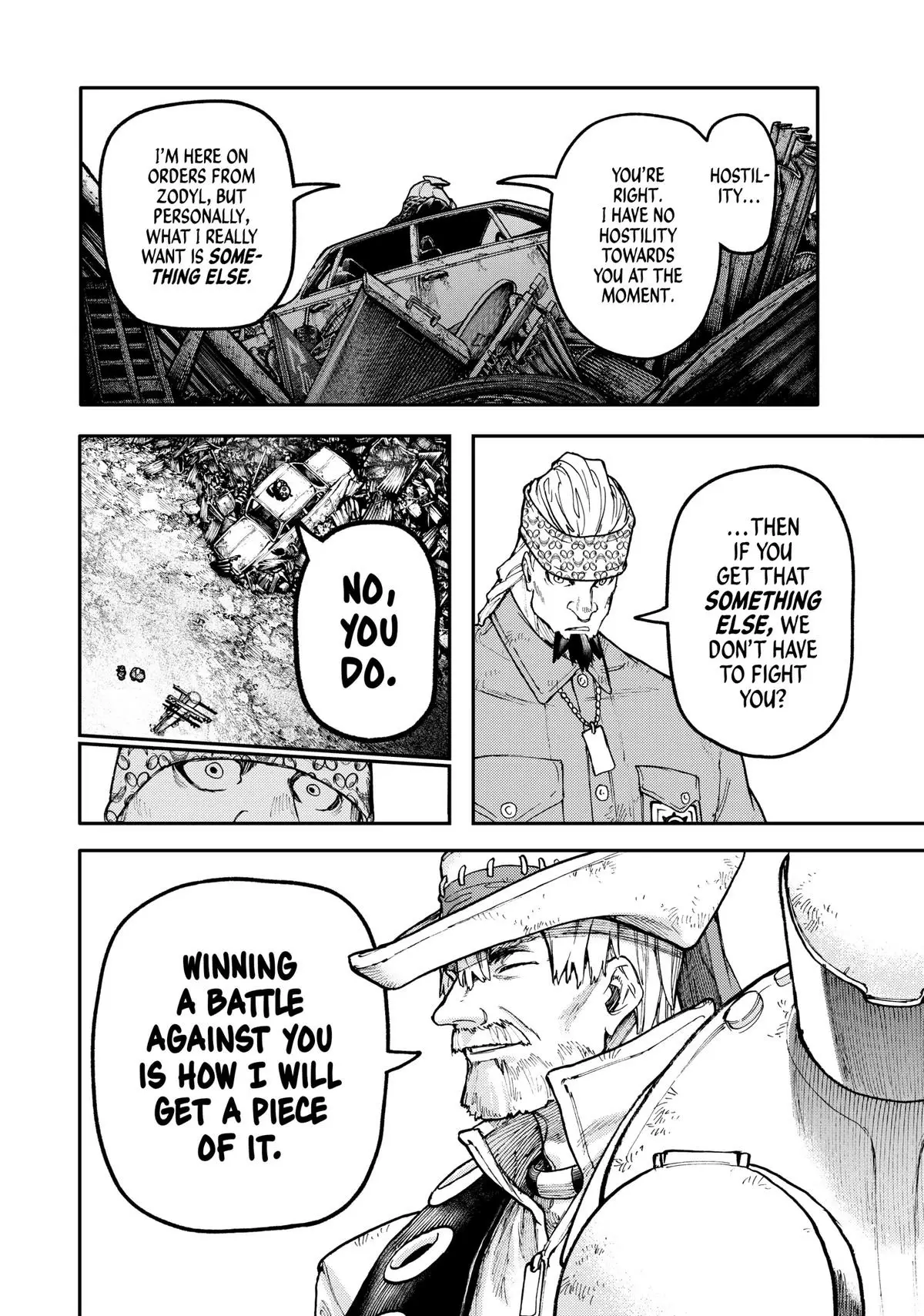 Gachiakuta, Chapter 52