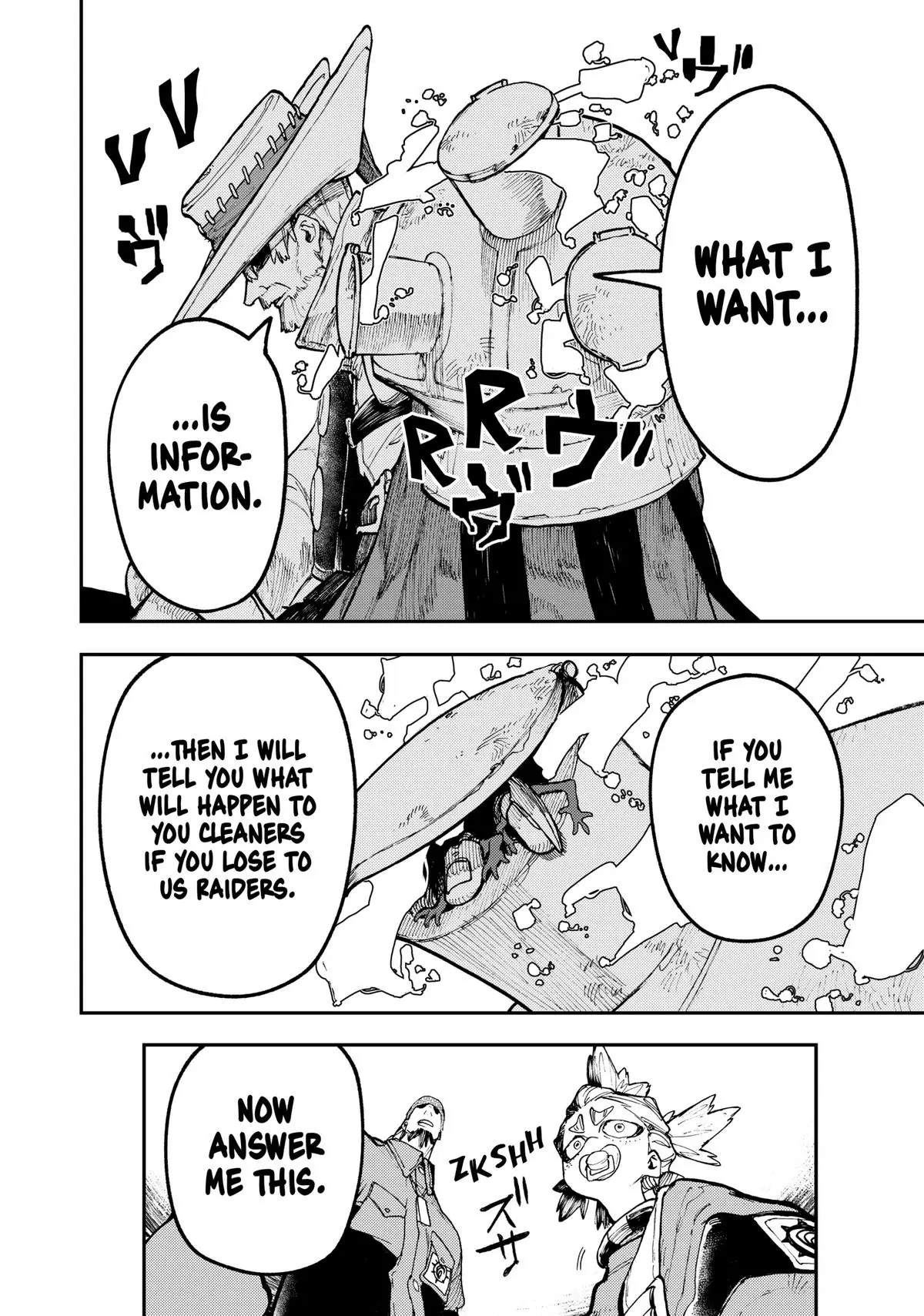 Gachiakuta, Chapter 52