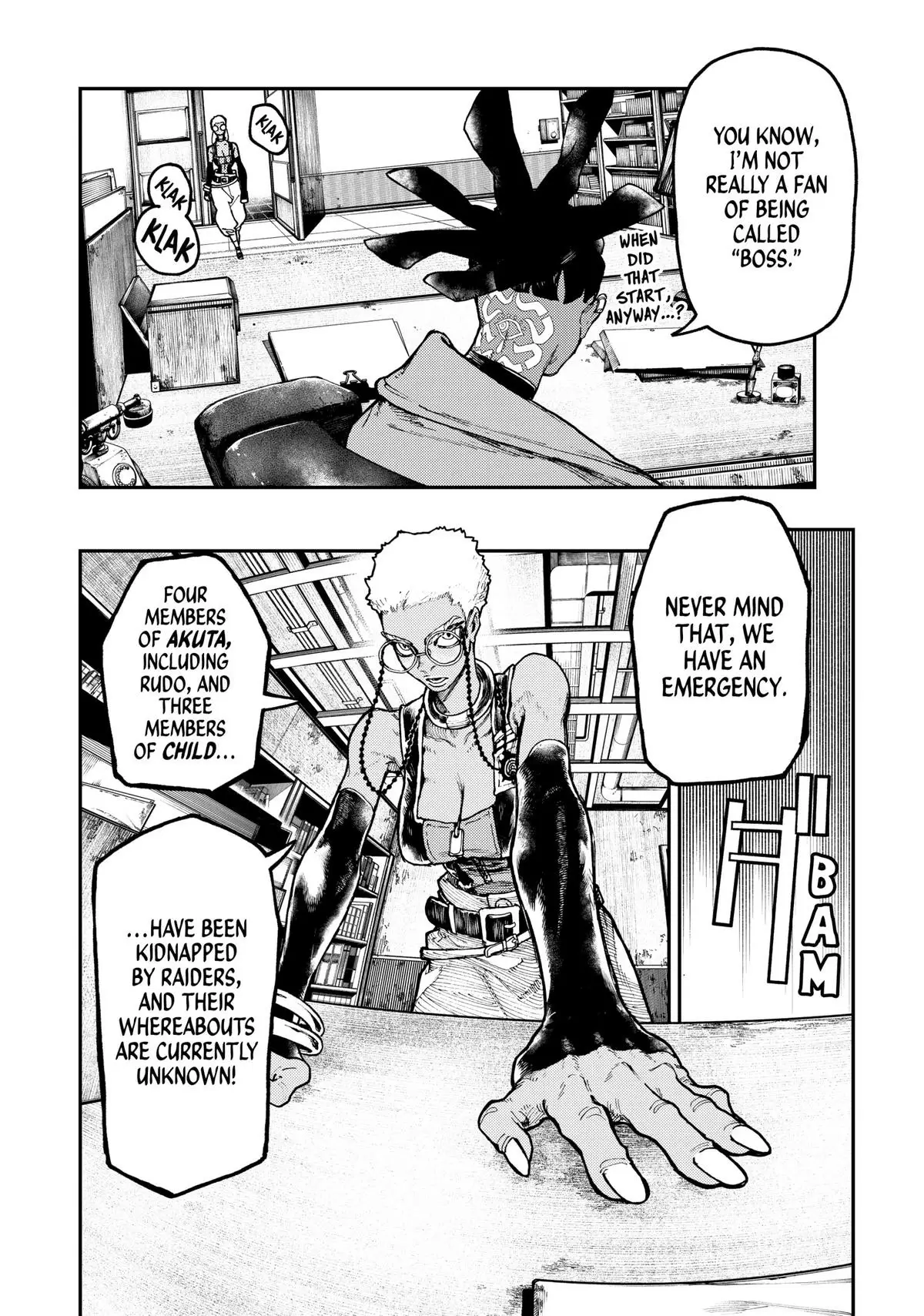 Gachiakuta, Chapter 53