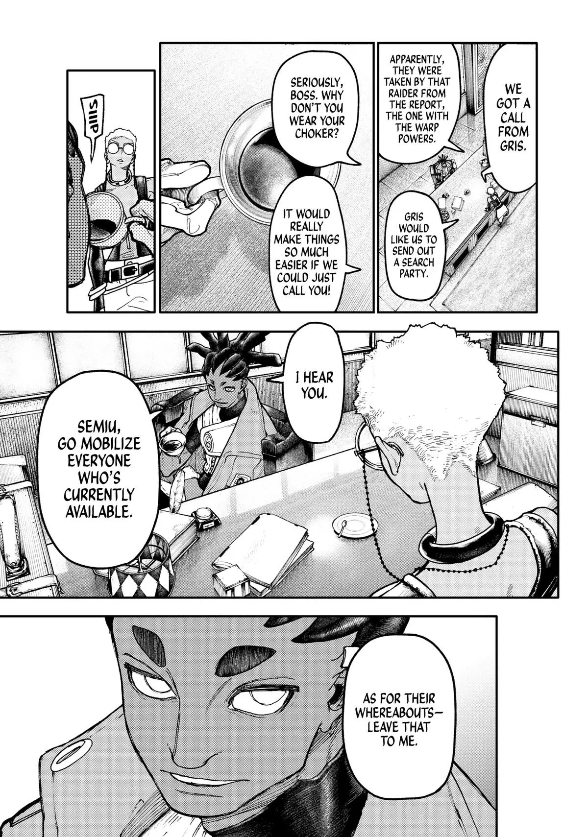 Gachiakuta, Chapter 53