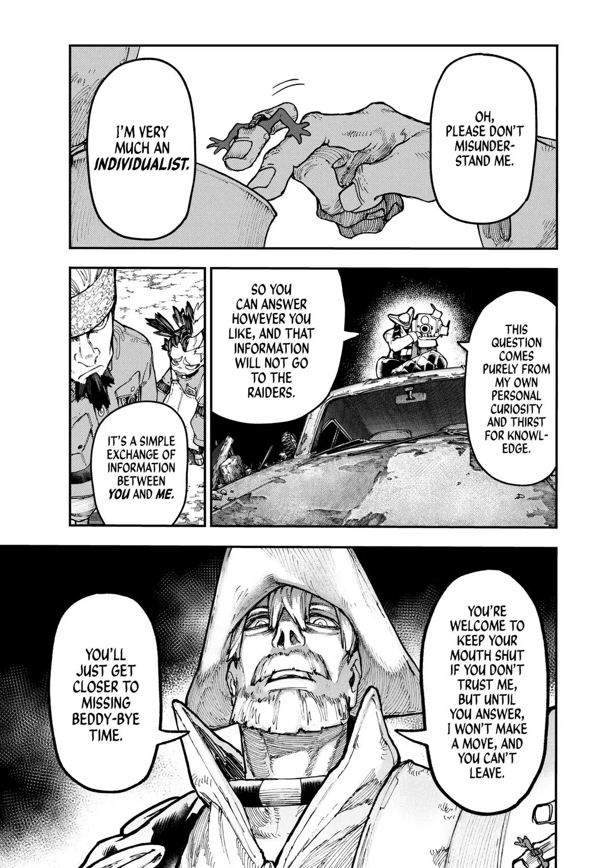 Gachiakuta, Chapter 53