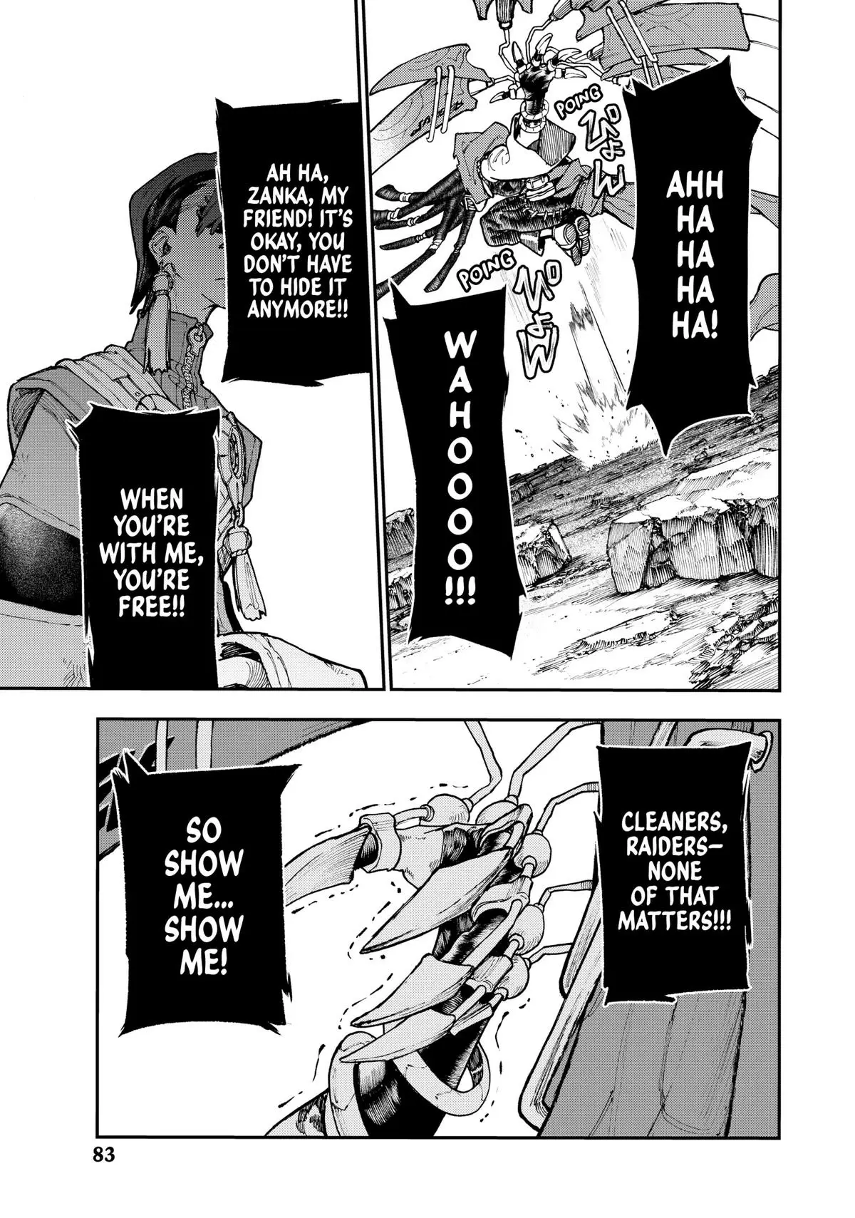 Gachiakuta, Chapter 53
