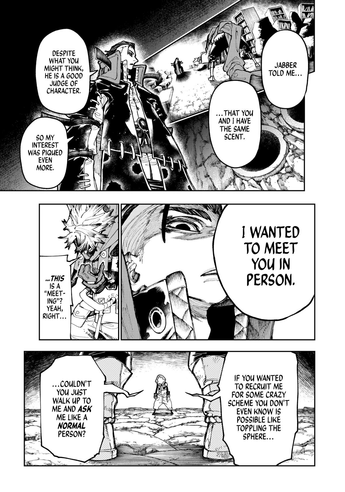 Gachiakuta, Chapter 54