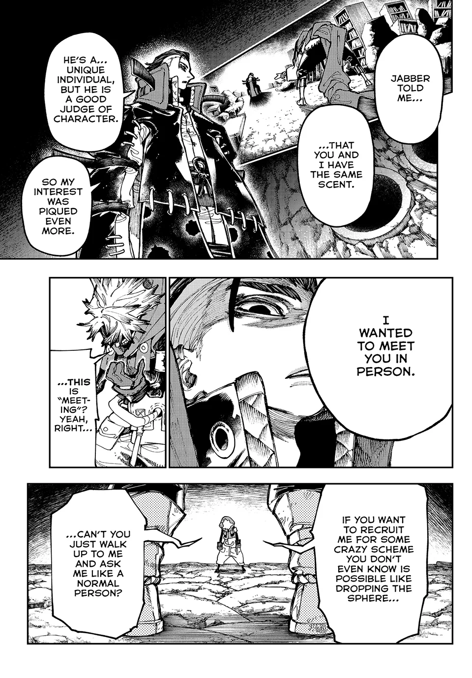 Gachiakuta, Chapter 54