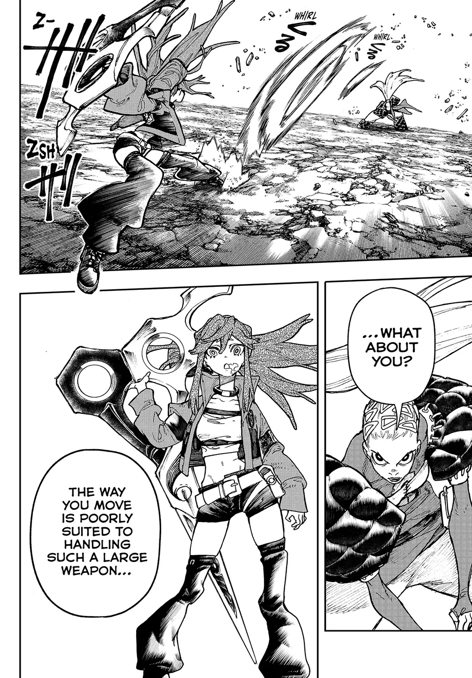 Gachiakuta, Chapter 62