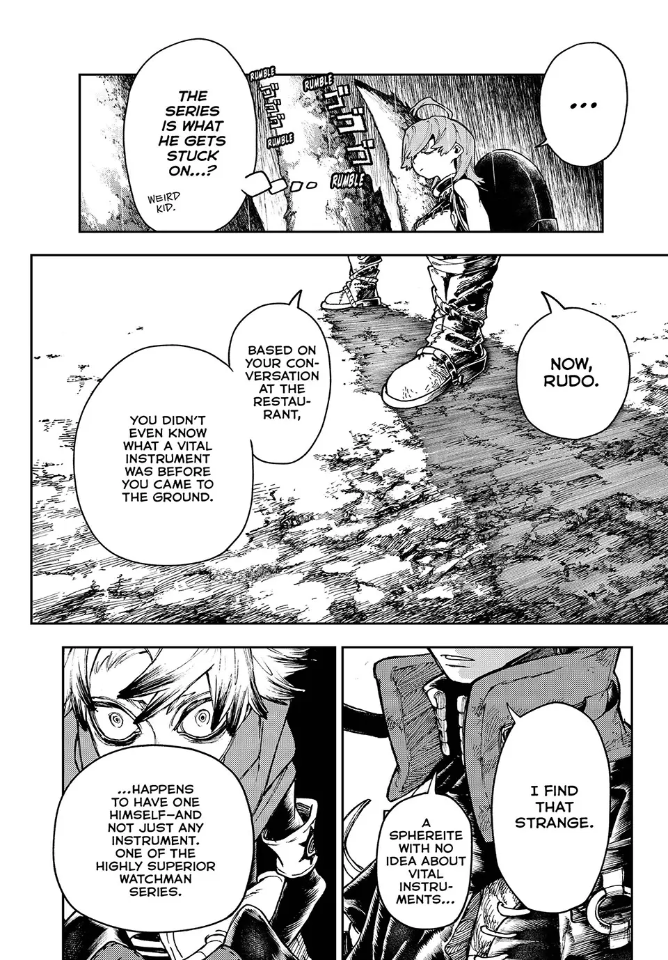 Gachiakuta, Chapter 66