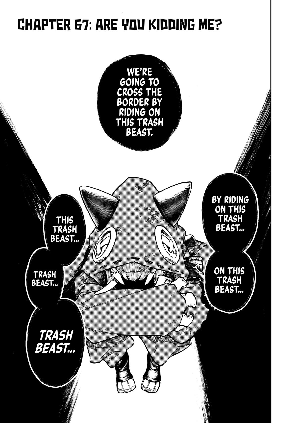 Gachiakuta, Chapter 67