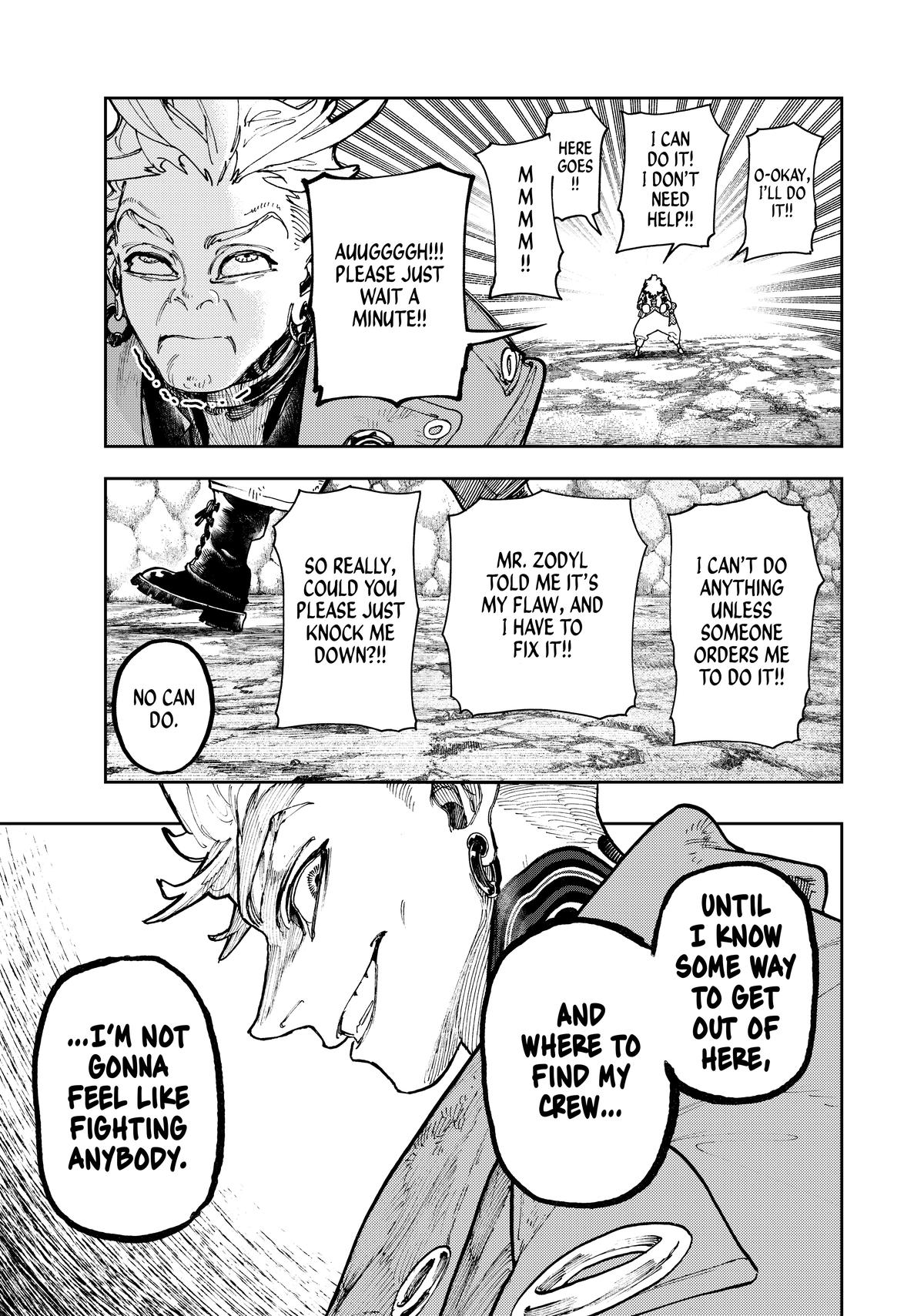 Gachiakuta, Chapter 67