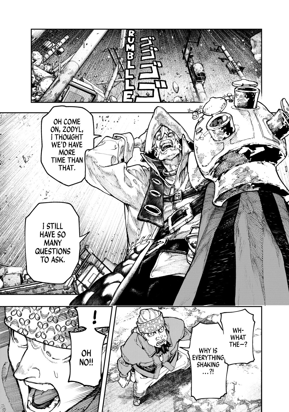 Gachiakuta, Chapter 67