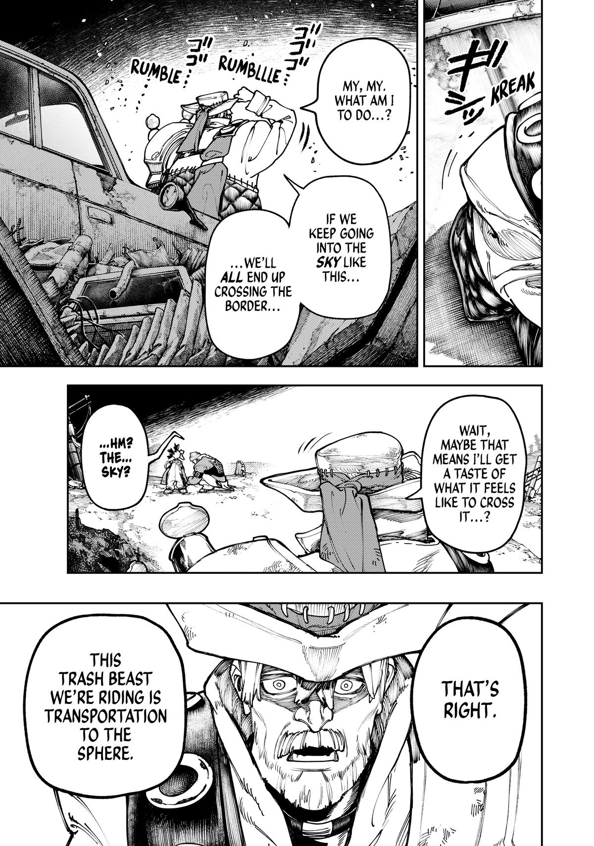 Gachiakuta, Chapter 67