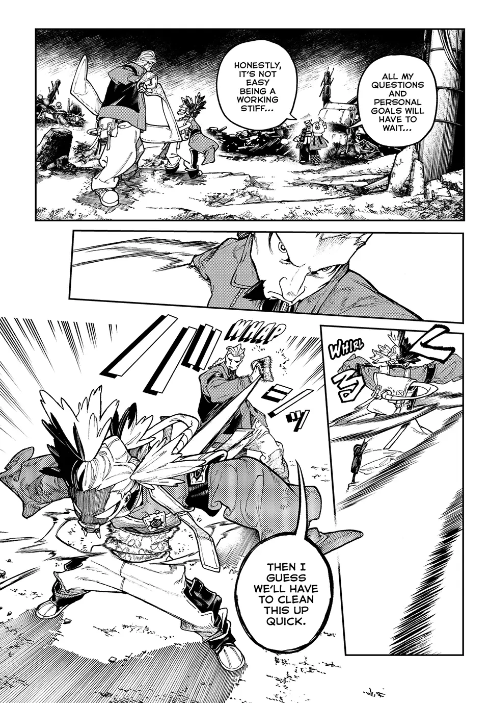 Gachiakuta, Chapter 68