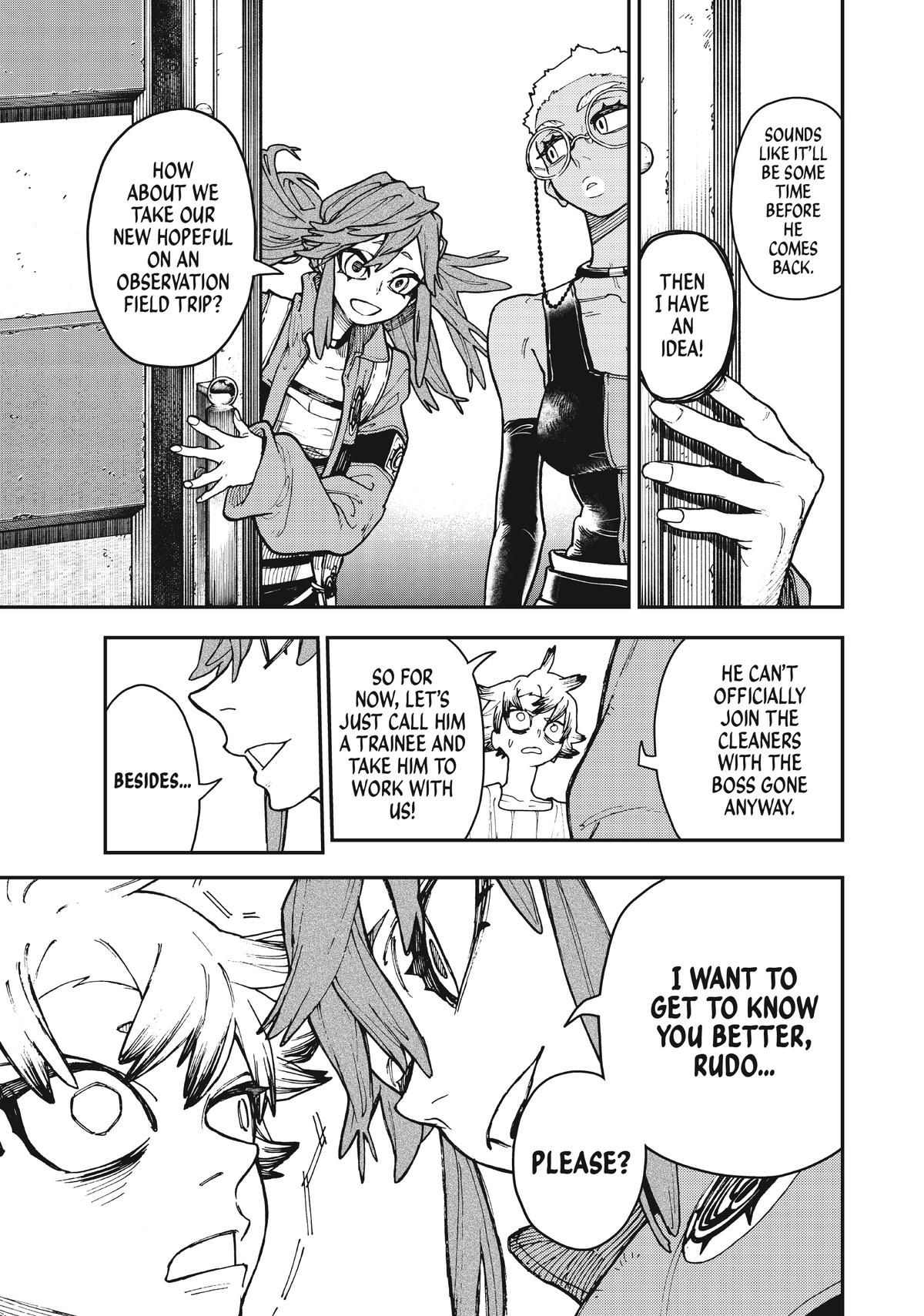 Gachiakuta, Chapter 7