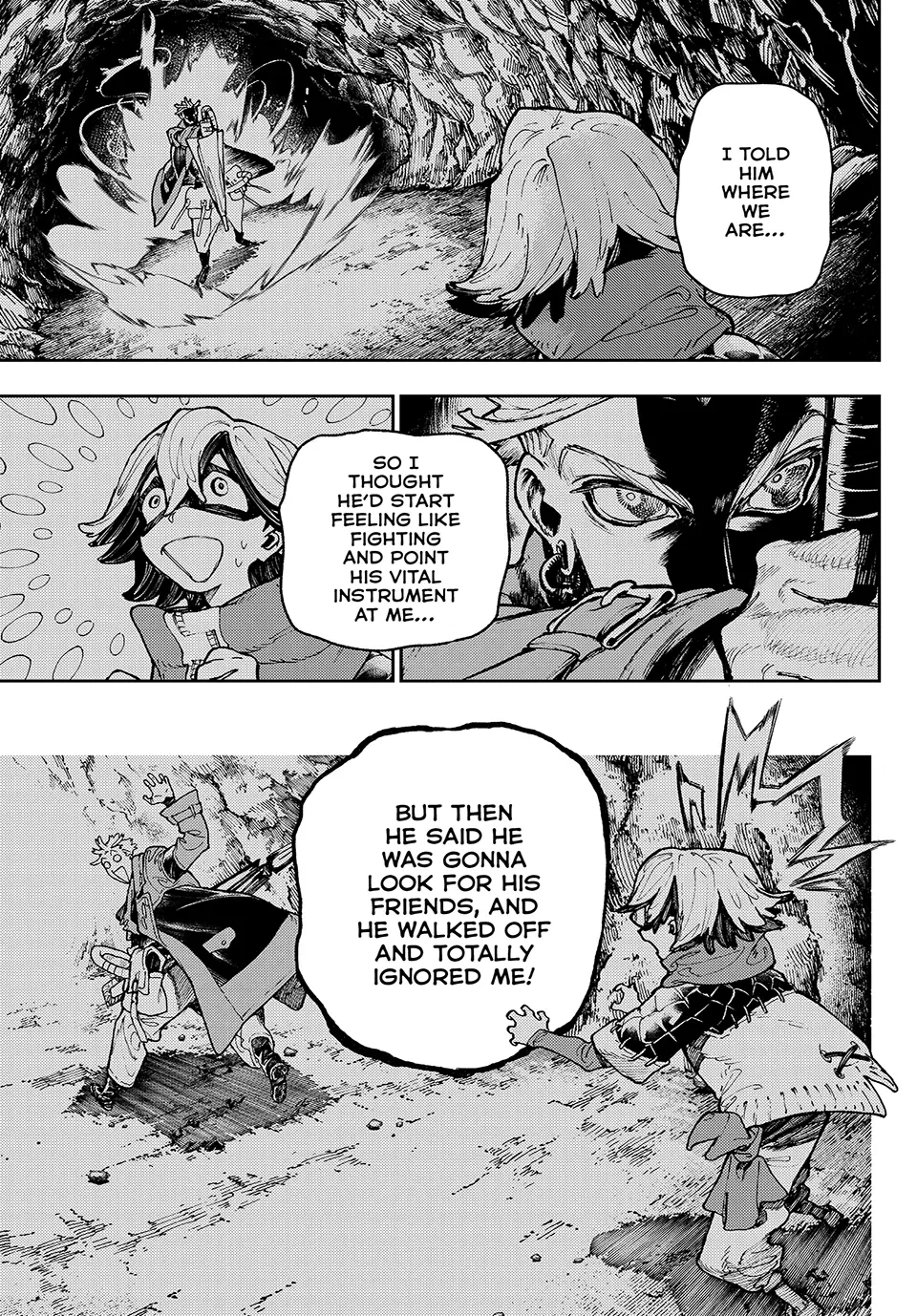 Gachiakuta, Chapter 70