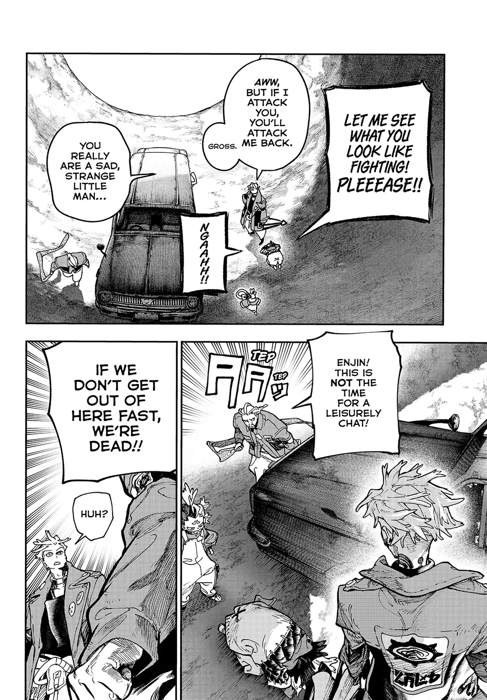 Gachiakuta, Chapter 70