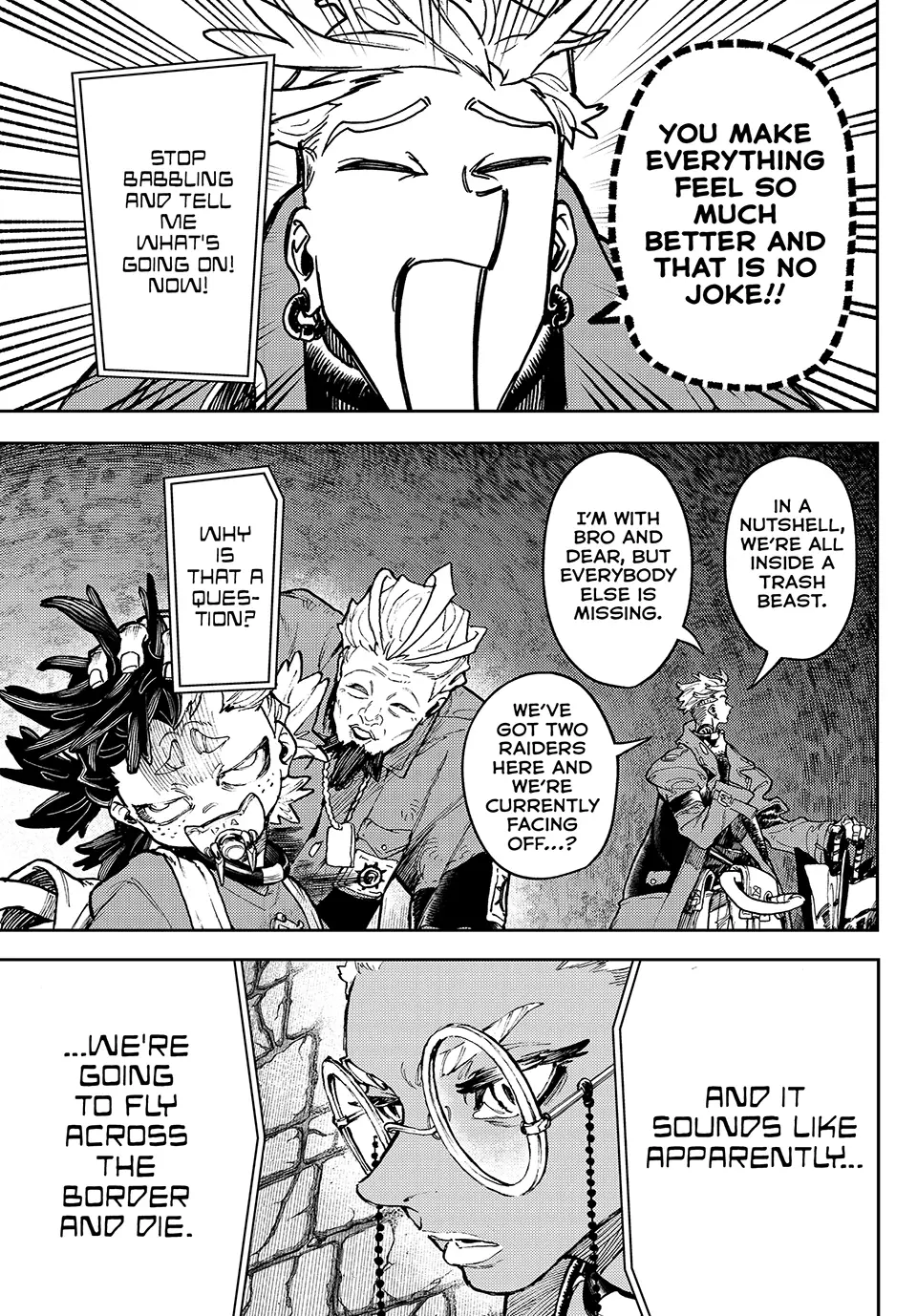 Gachiakuta, Chapter 70