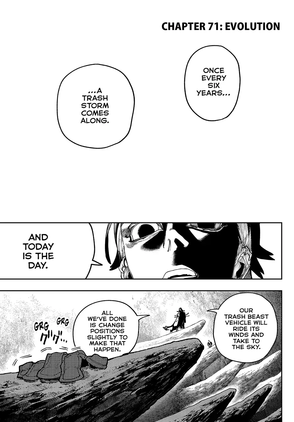 Gachiakuta, Chapter 71