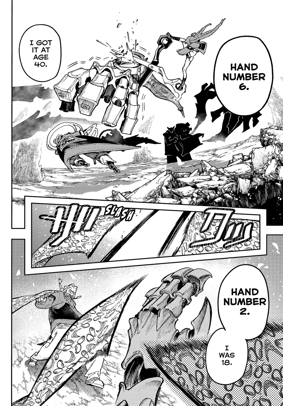 Gachiakuta, Chapter 74