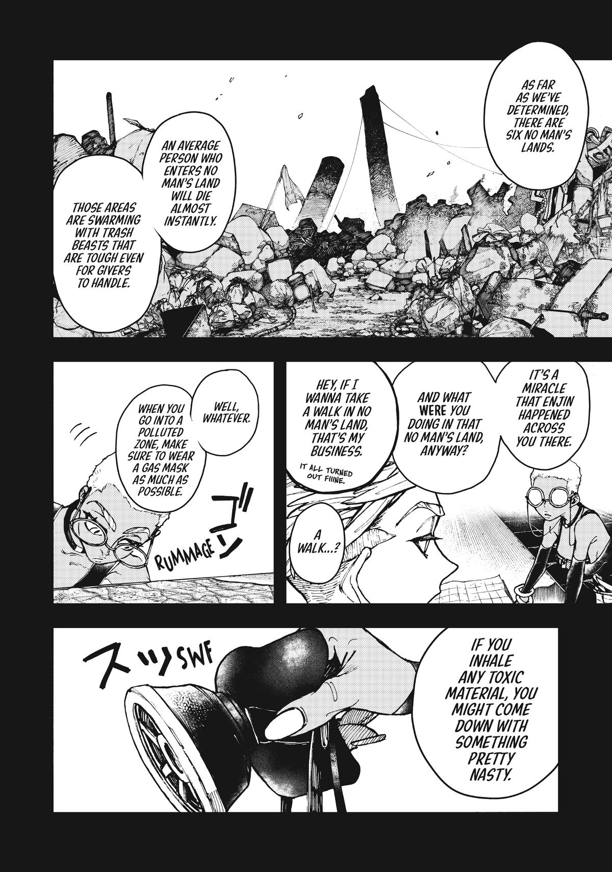 Gachiakuta, Chapter 8