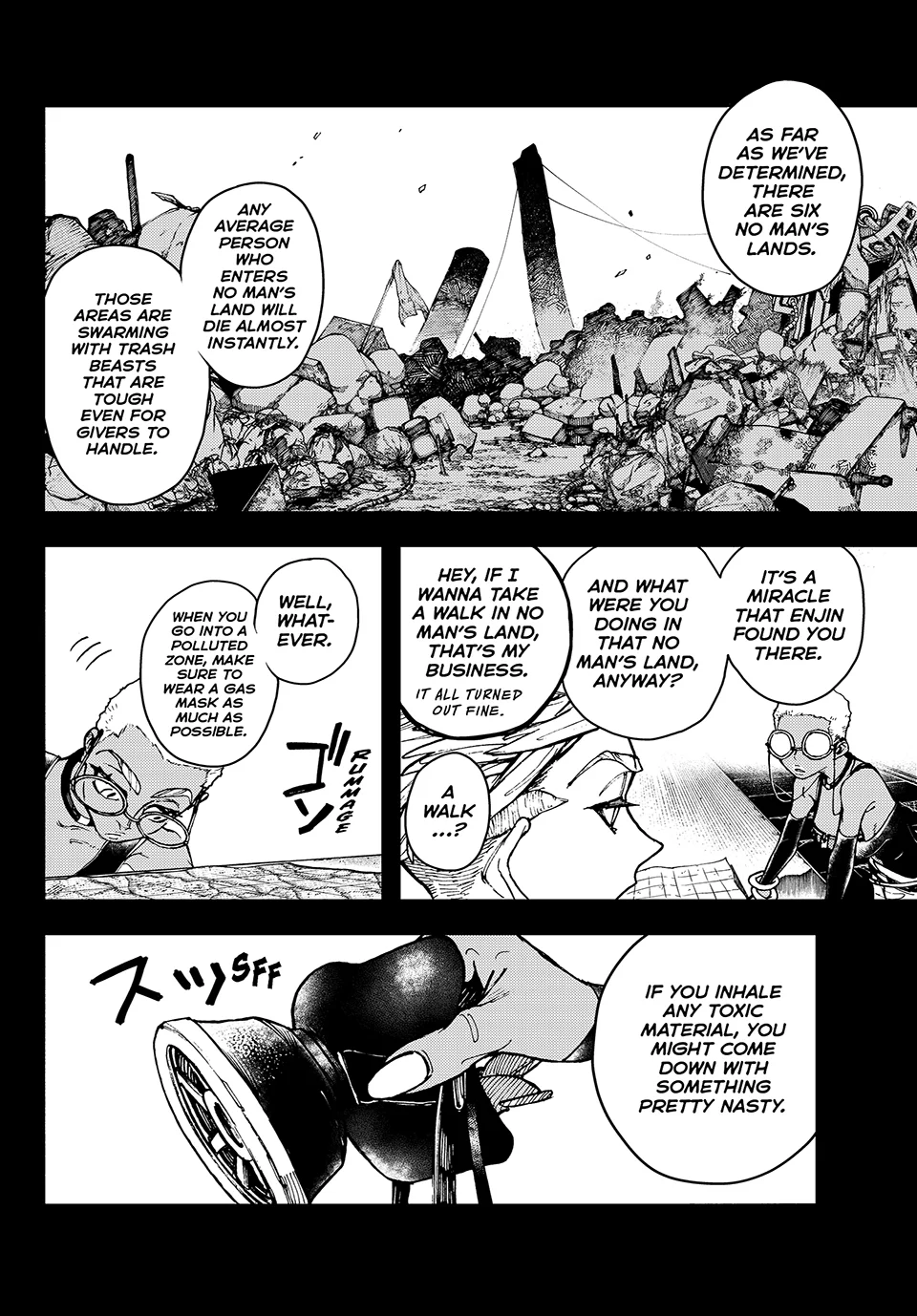 Gachiakuta, Chapter 8