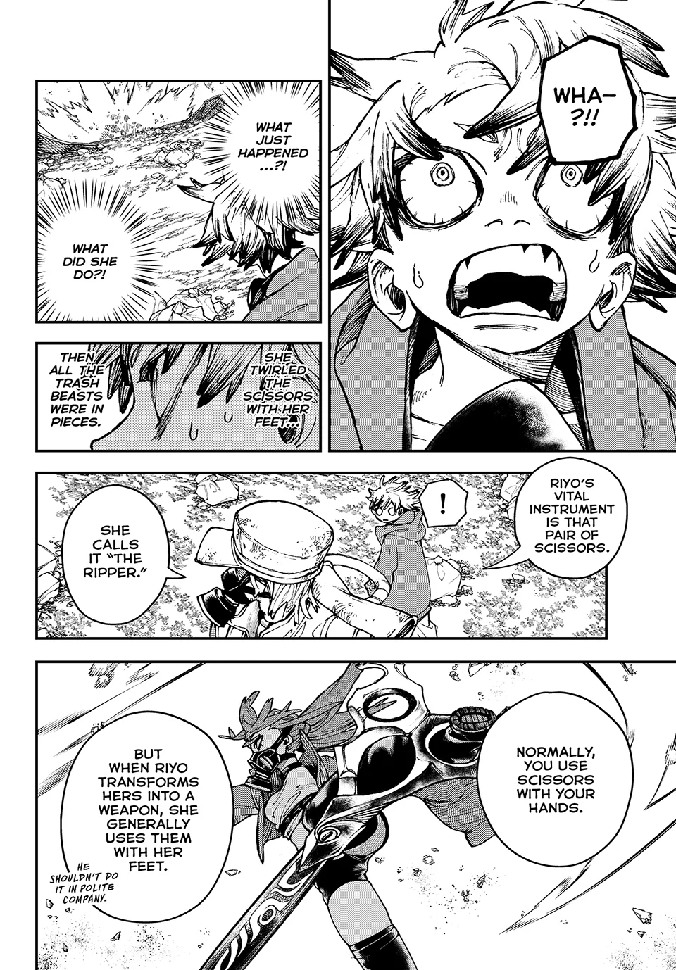 Gachiakuta, Chapter 9