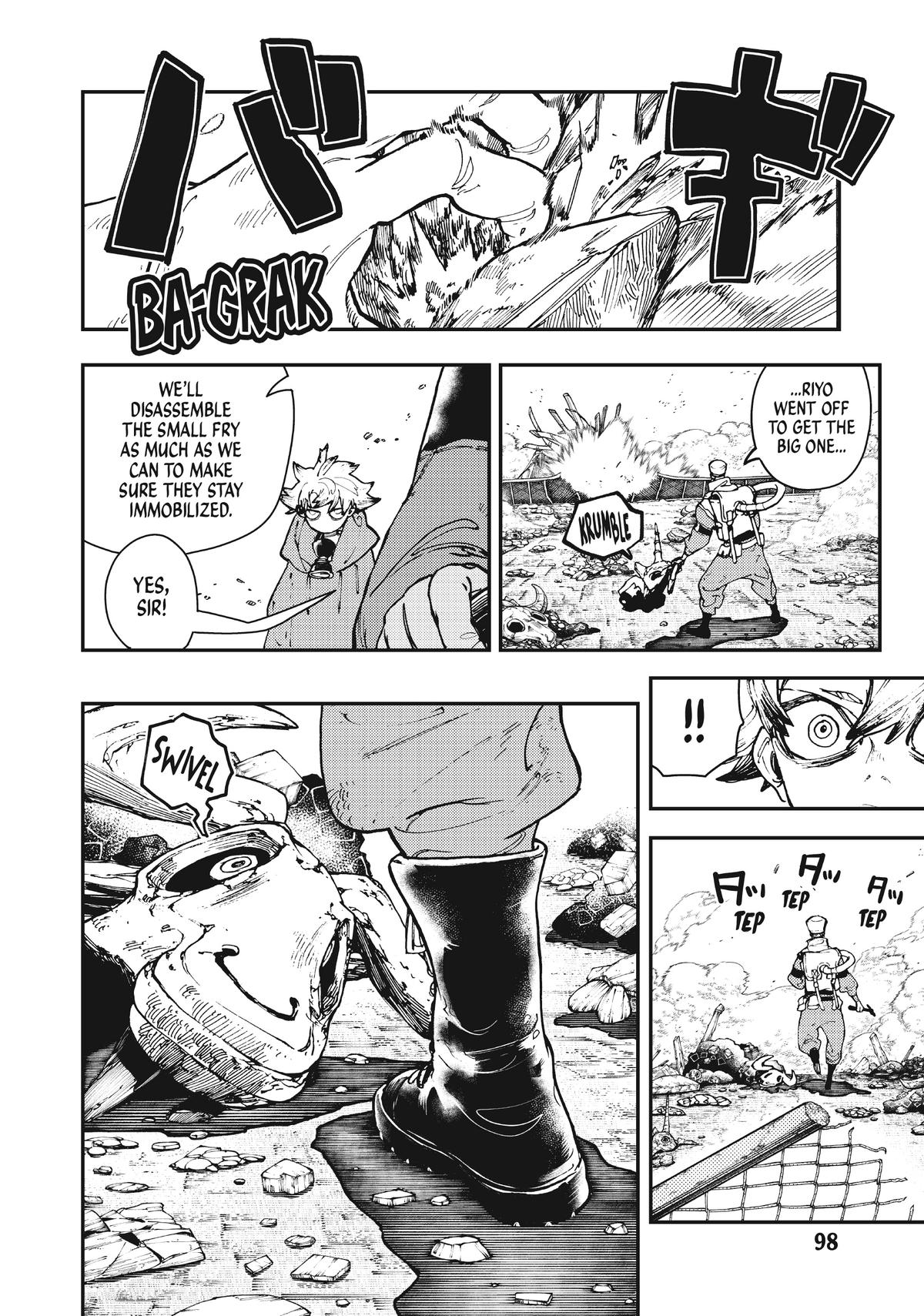 Gachiakuta, Chapter 9