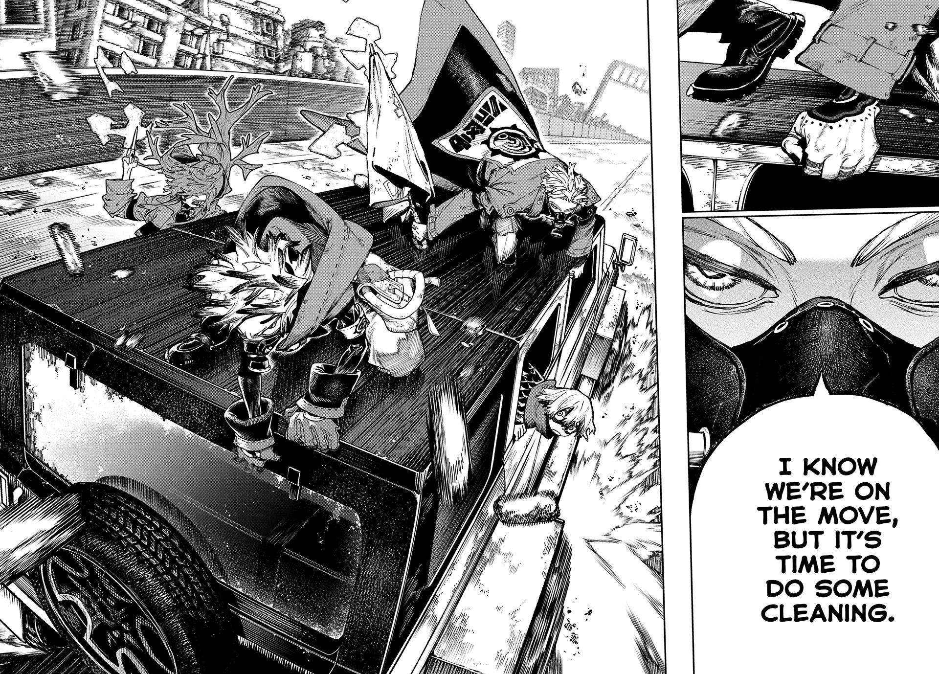 Gachiakuta, Chapter 94