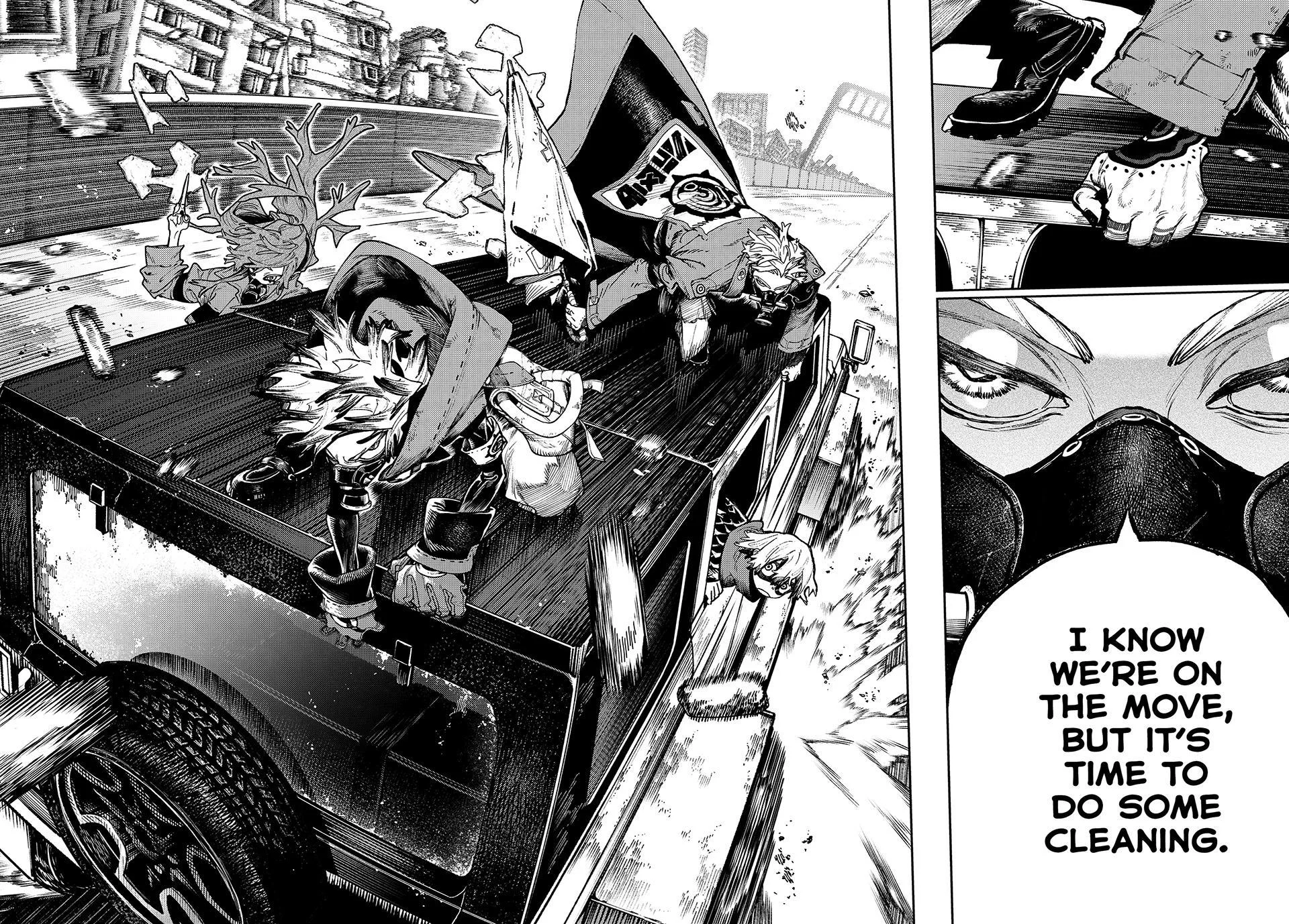 Gachiakuta, Chapter 94