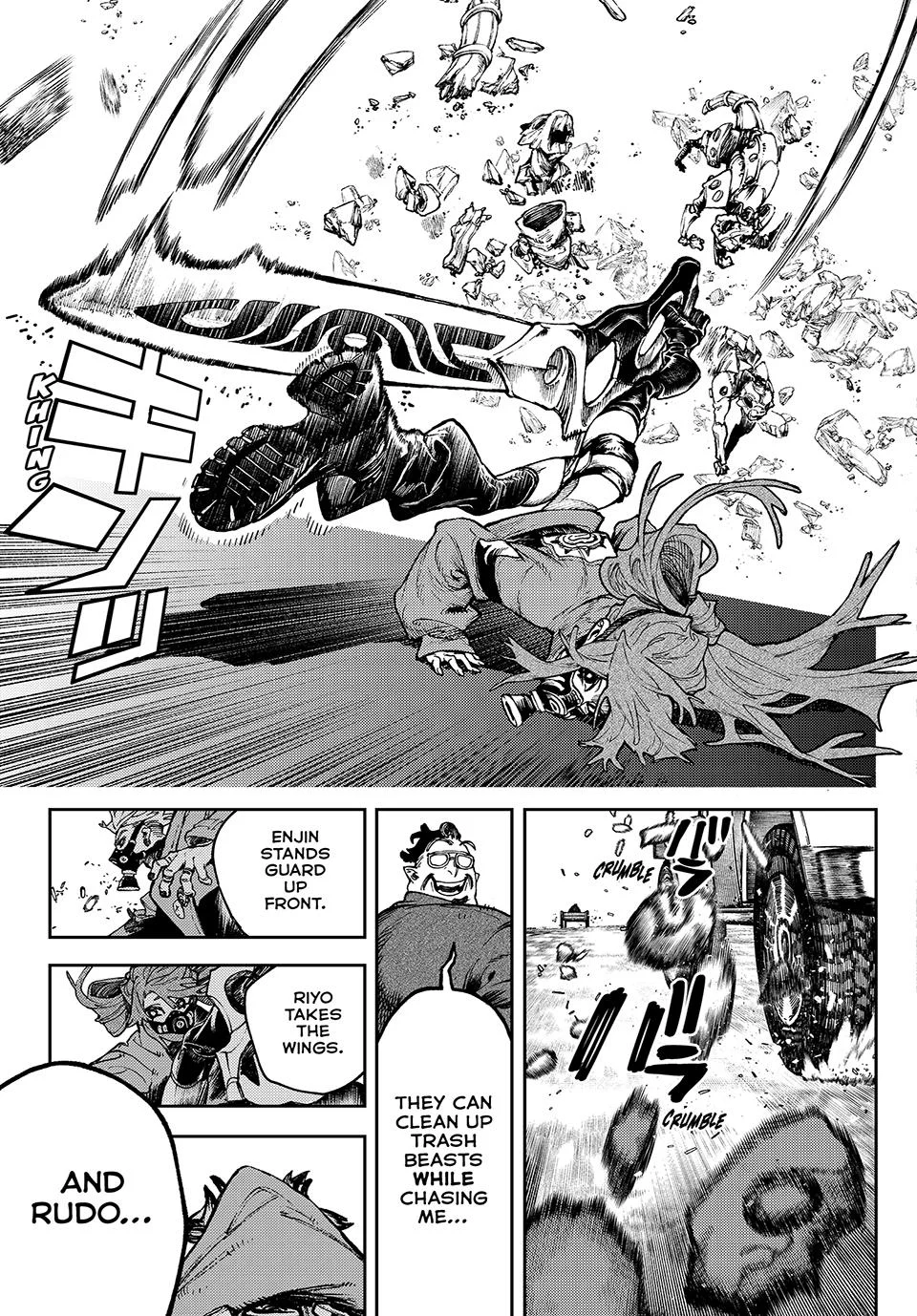 Gachiakuta, Chapter 95