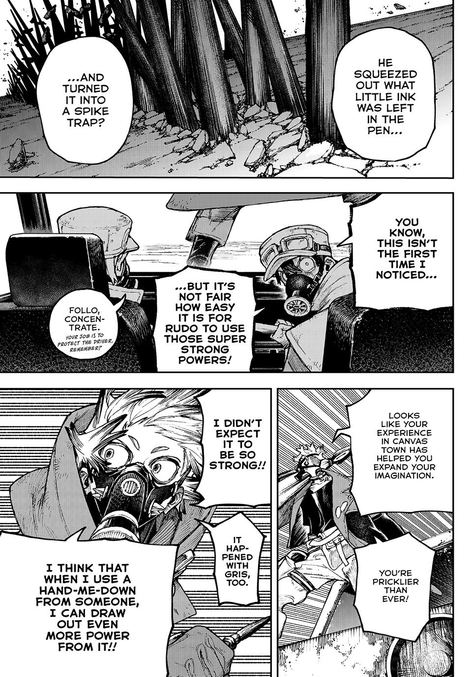 Gachiakuta, Chapter 95