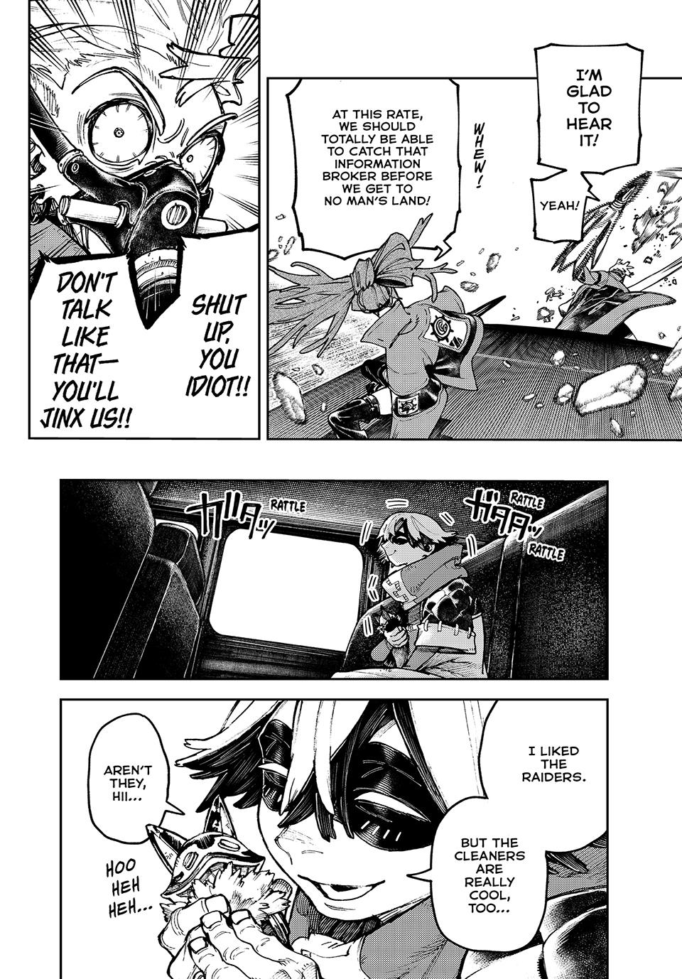 Gachiakuta, Chapter 95