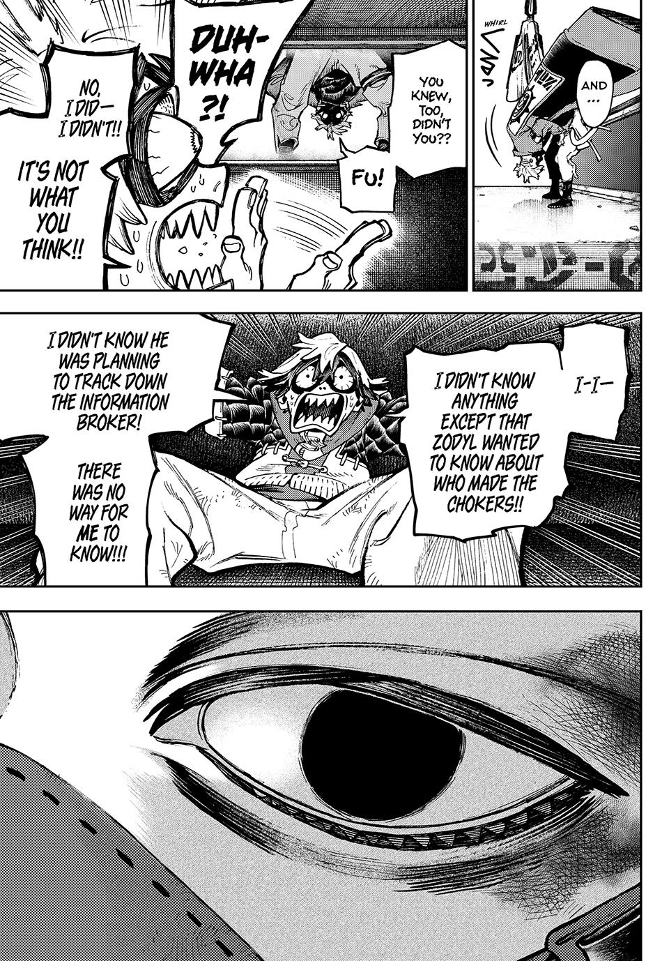 Gachiakuta, Chapter 96