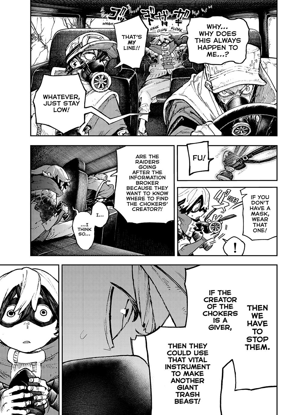 Gachiakuta, Chapter 96