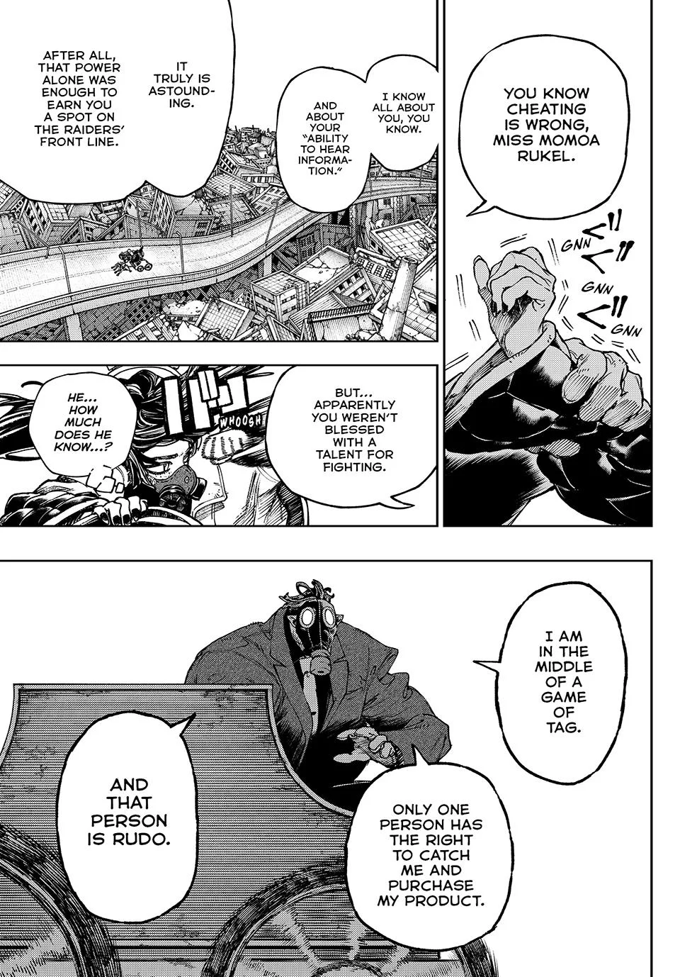 Gachiakuta, Chapter 97