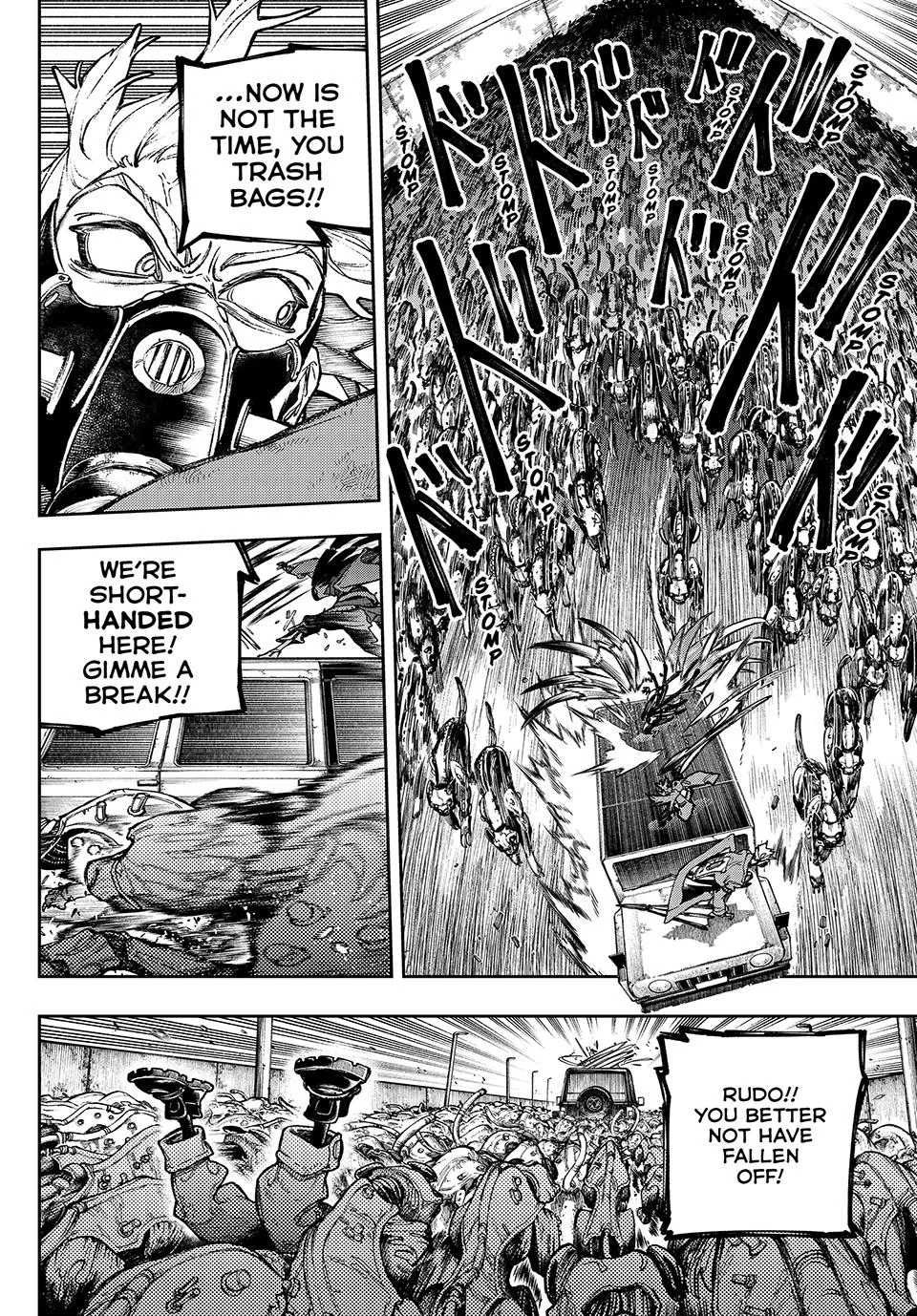 Gachiakuta, Chapter 97