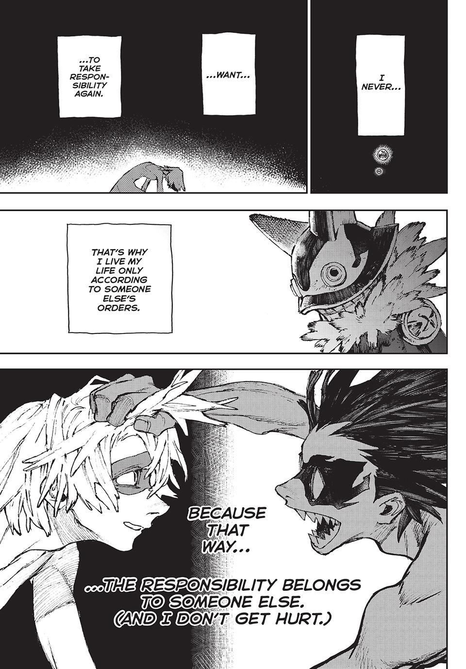 Gachiakuta, Chapter 98