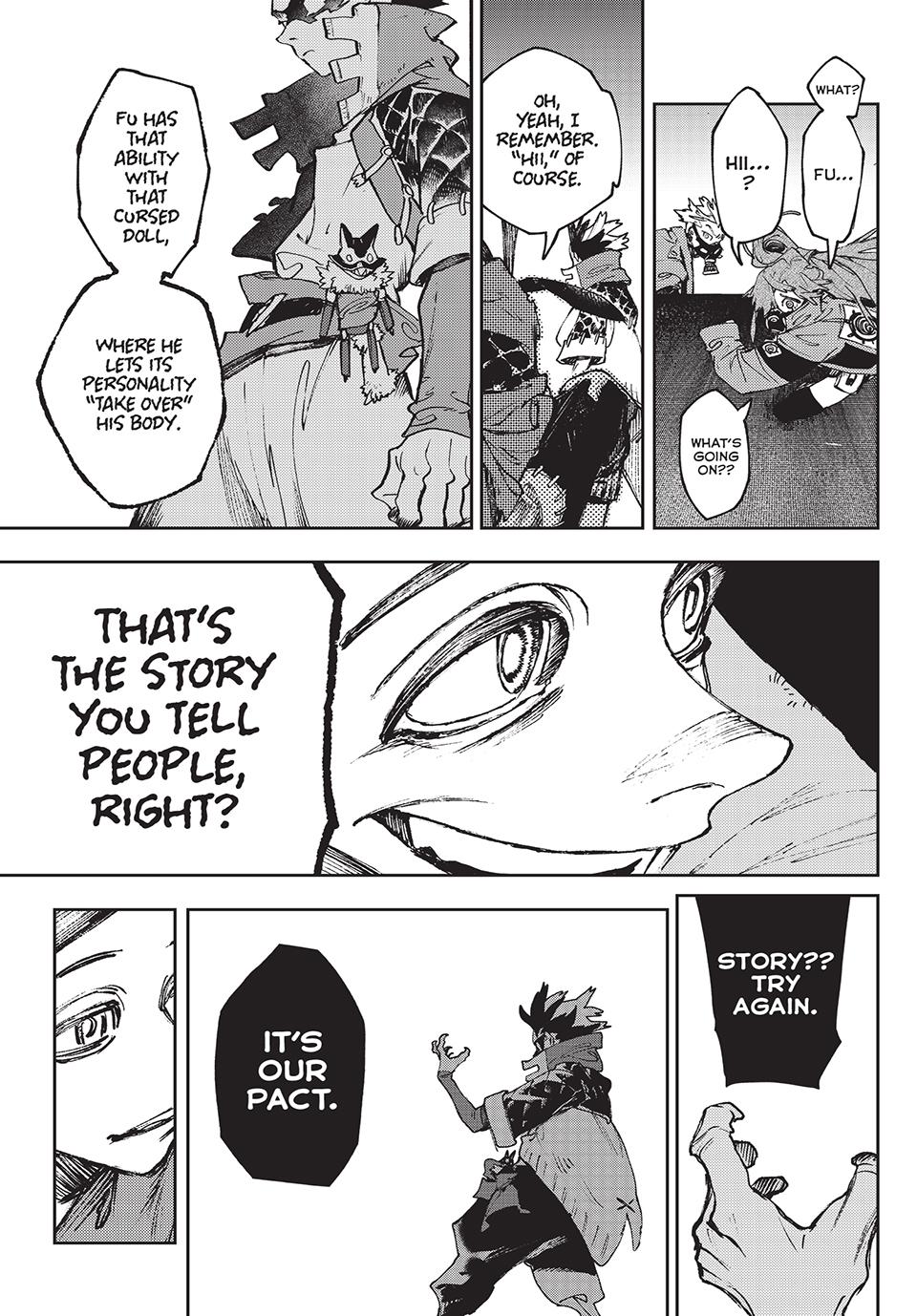 Gachiakuta, Chapter 98