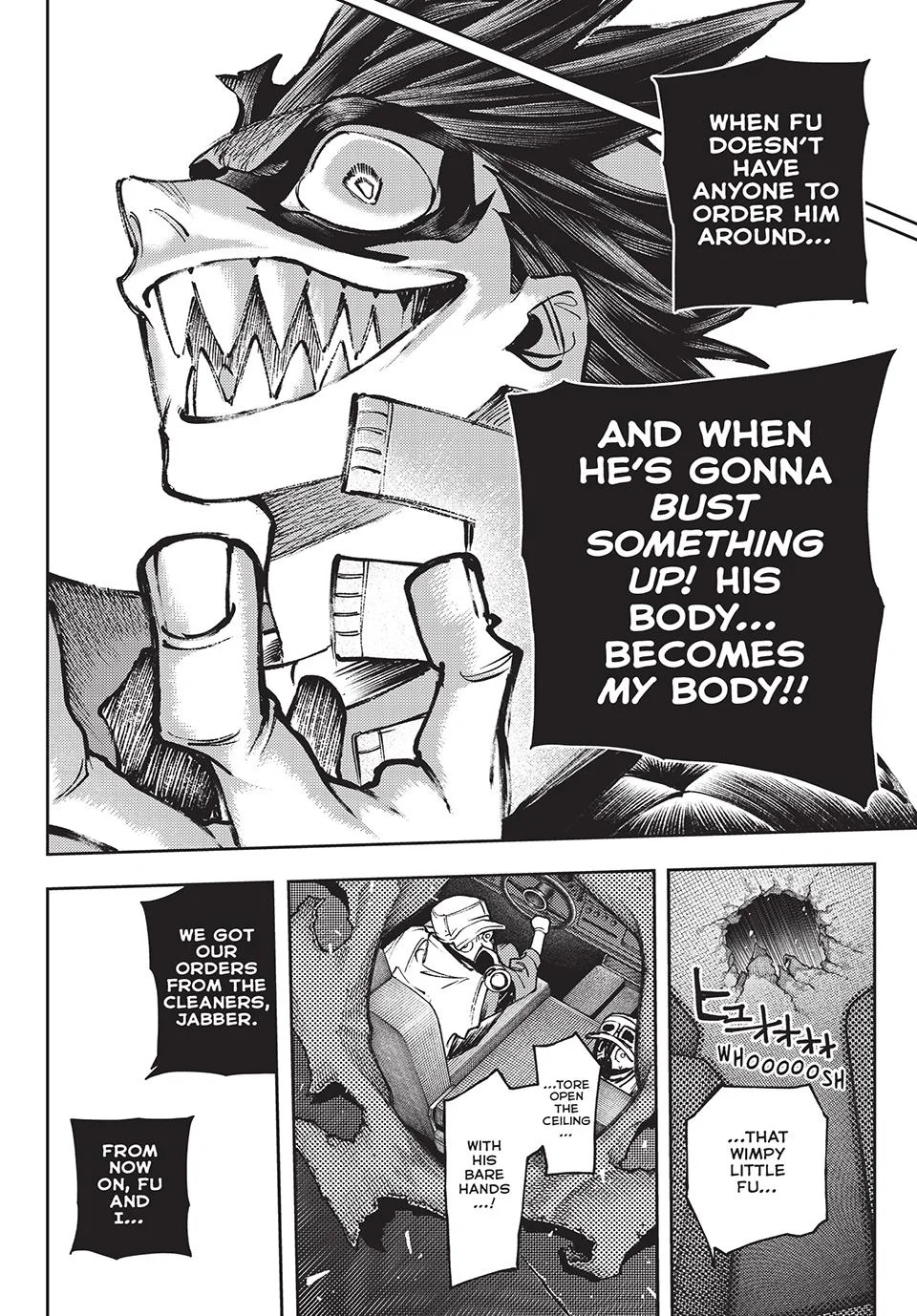 Gachiakuta, Chapter 98