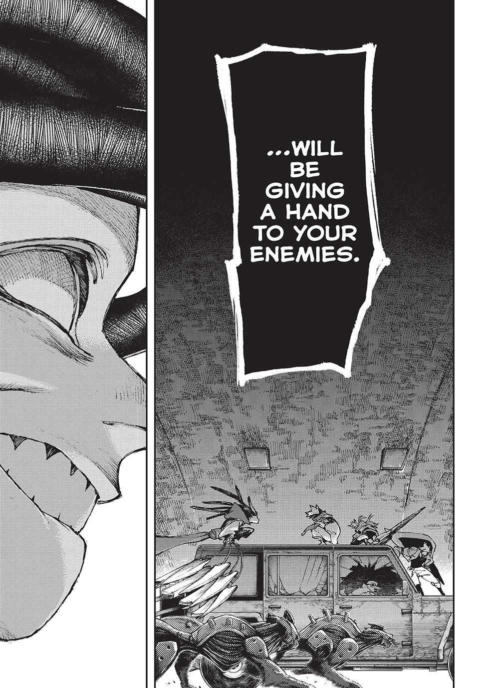 Gachiakuta, Chapter 98