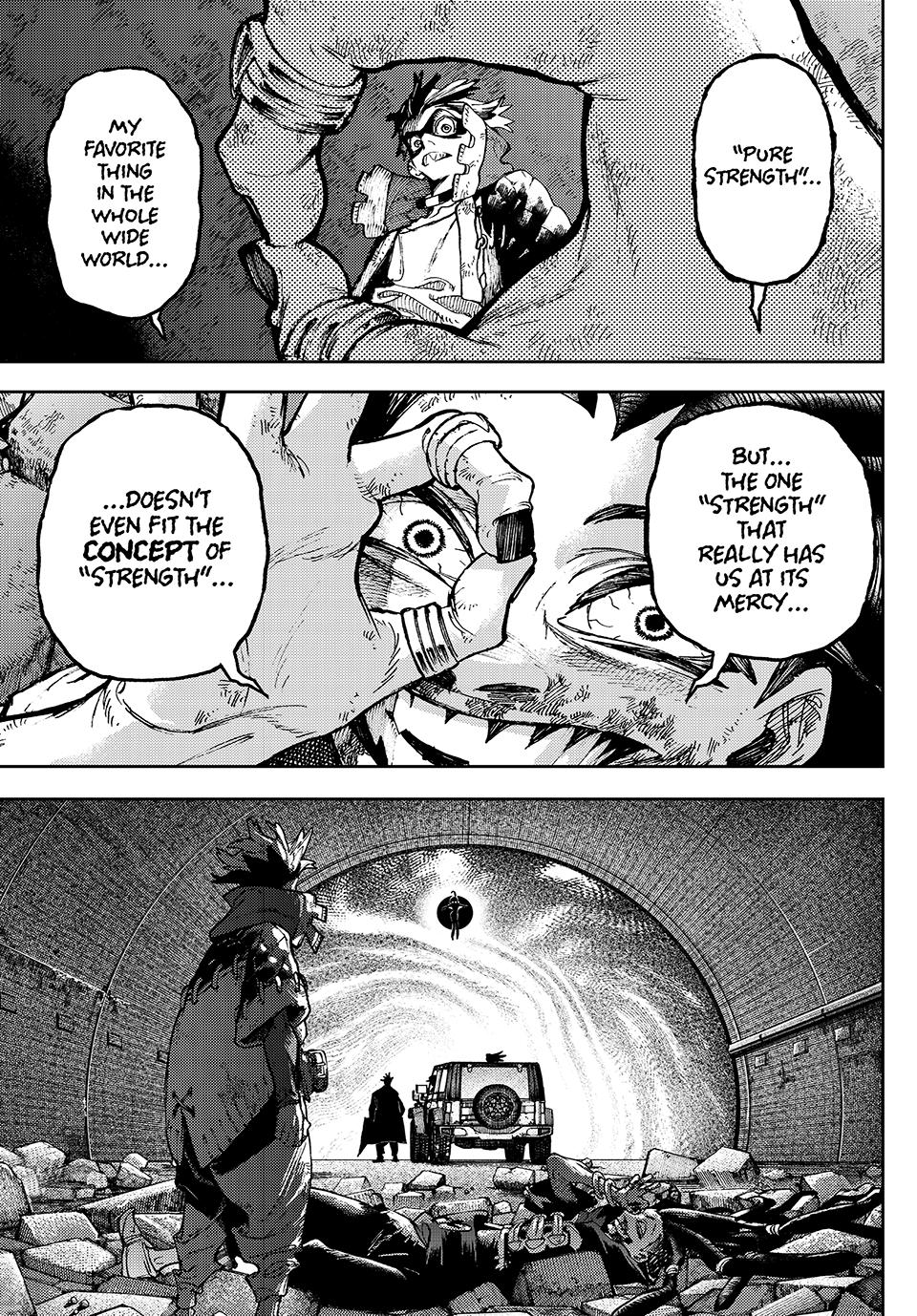 Gachiakuta, Chapter 99