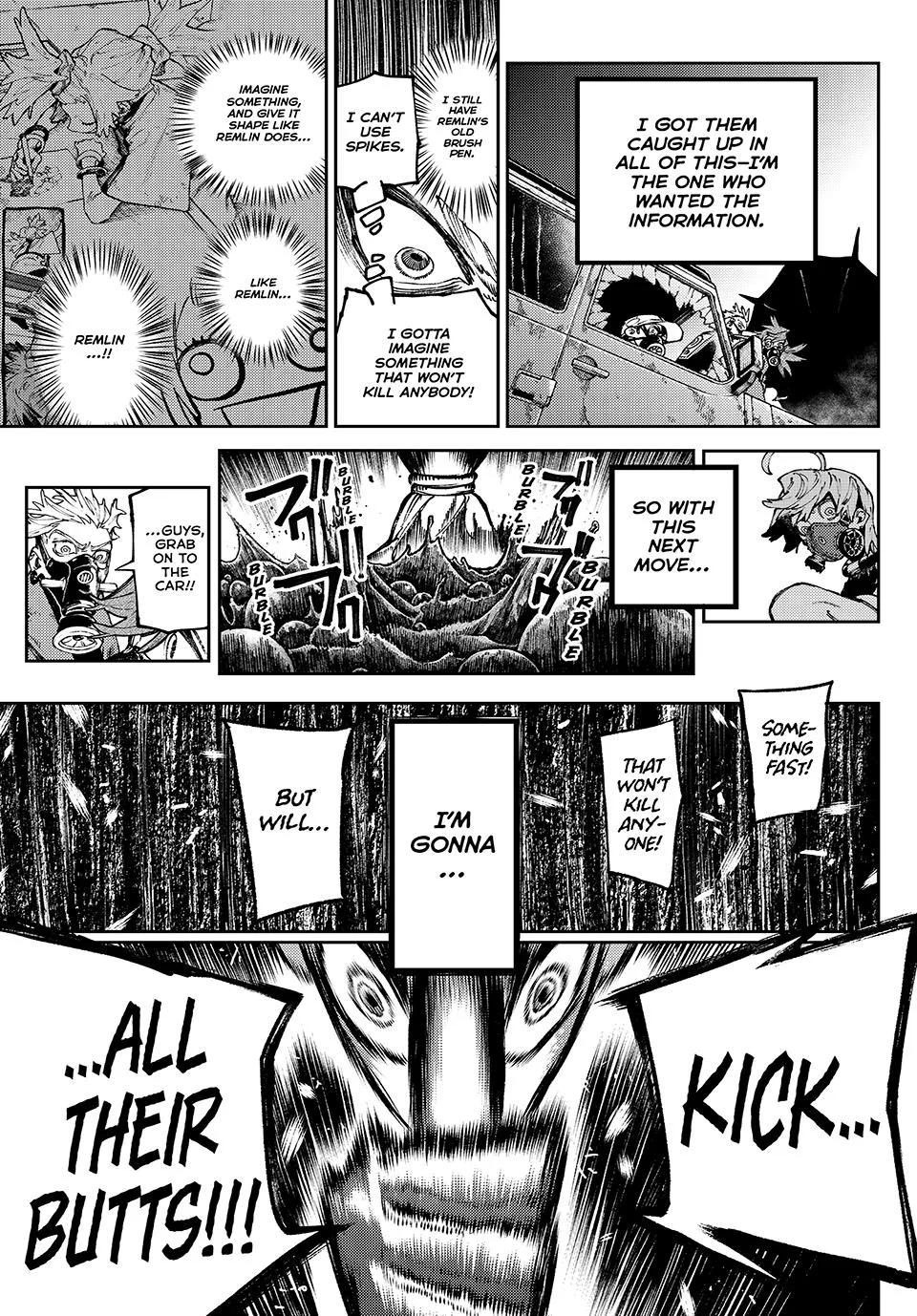 Gachiakuta, Chapter 99